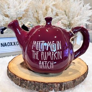 Rae Dunn Pumpkin Ceramic Watering Can